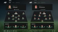 Real Madrid and Atletico default lineup on EA FC 25 (Image via EA Sports)